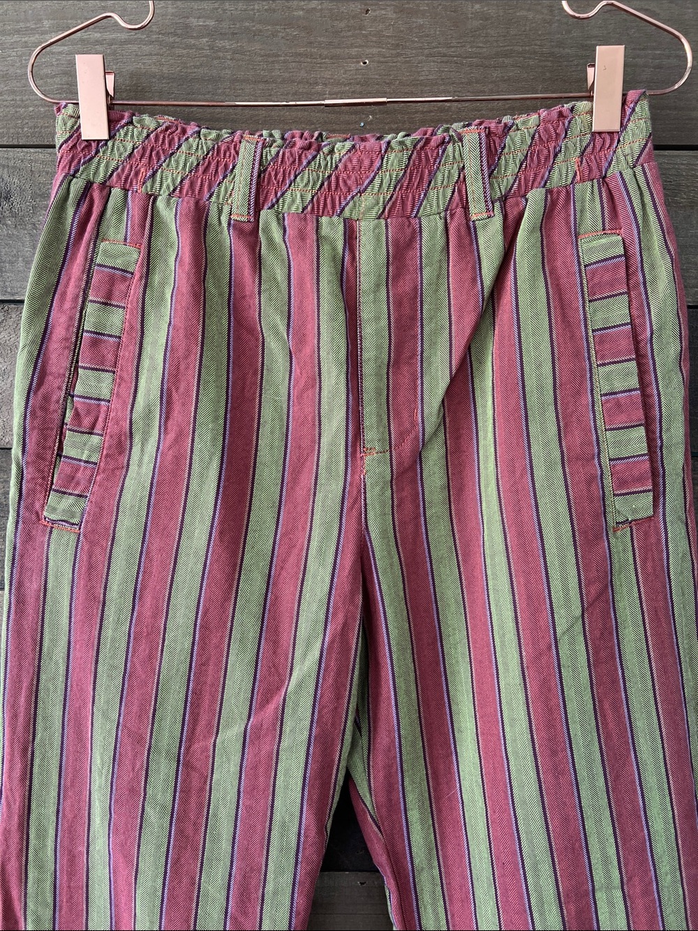 Free People Women's Marielle Pull-On Pants in Carnival Baja Combo Size Small - Picture 4 of 9